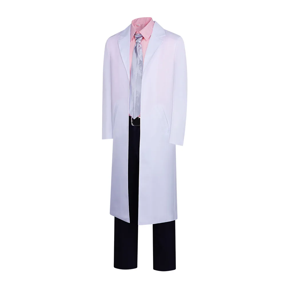 Unisex Anime Gintama Cos Teacher Sakata Ginba Cosplay Uniform for Halloween Costume