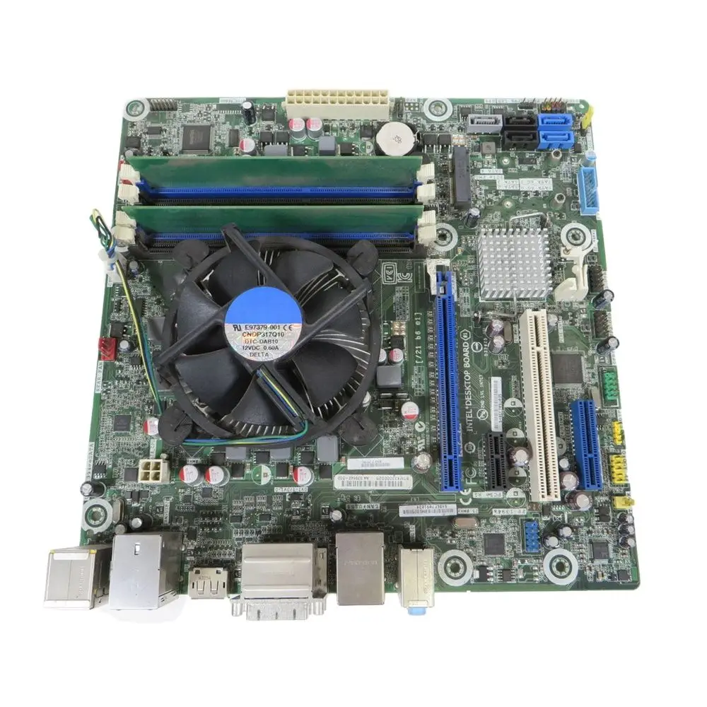 Imagem -05 - Trabalho Placa-mãe do Desktop para Dq77mk Dq77mk-a10-nc01 1155 Ddr3 Nenhum fã e Placa Sistema de Cartão Memória Totalmente Testado 100