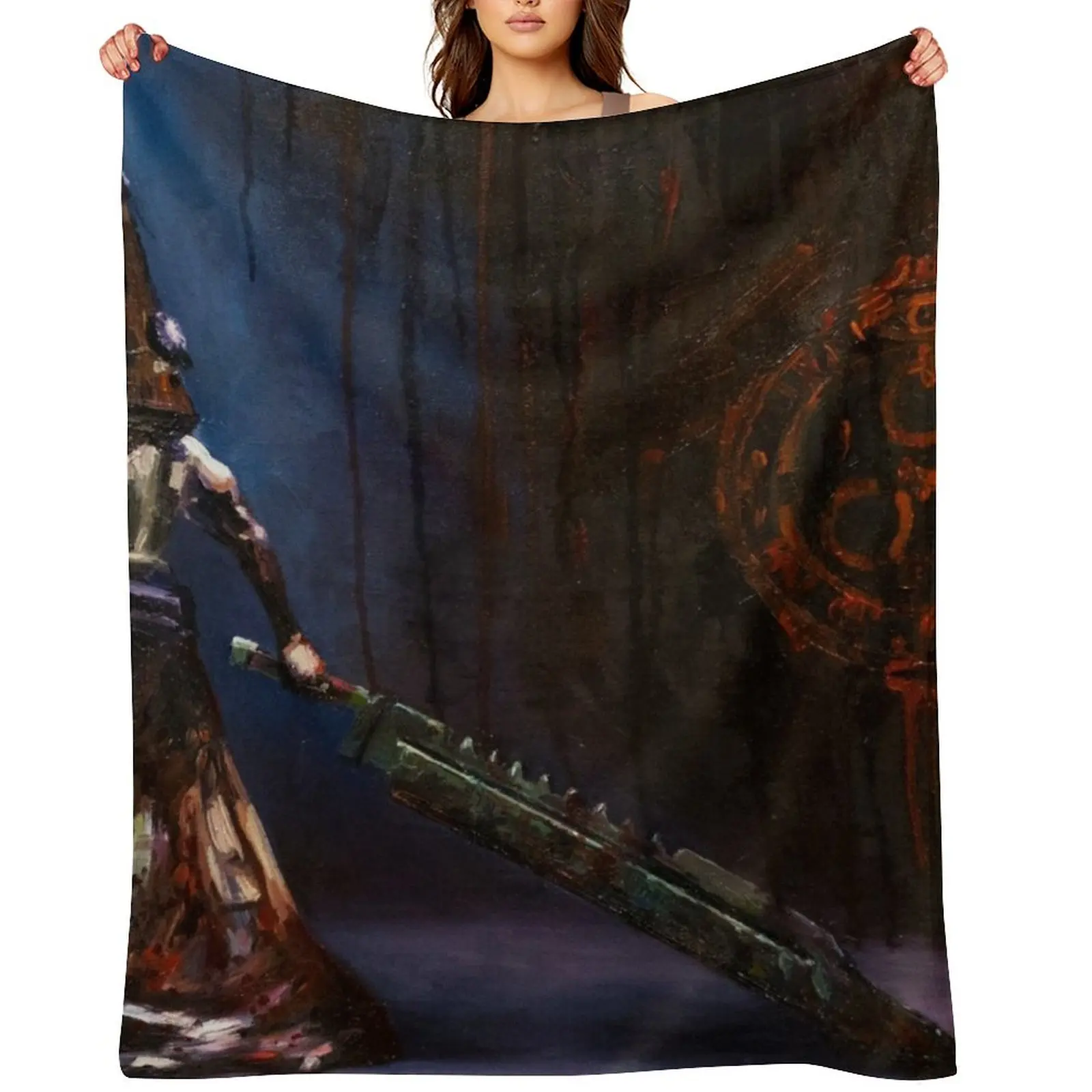 

Pyramid Head Throw Blanket Nap Thins Luxury St Flannel Blankets