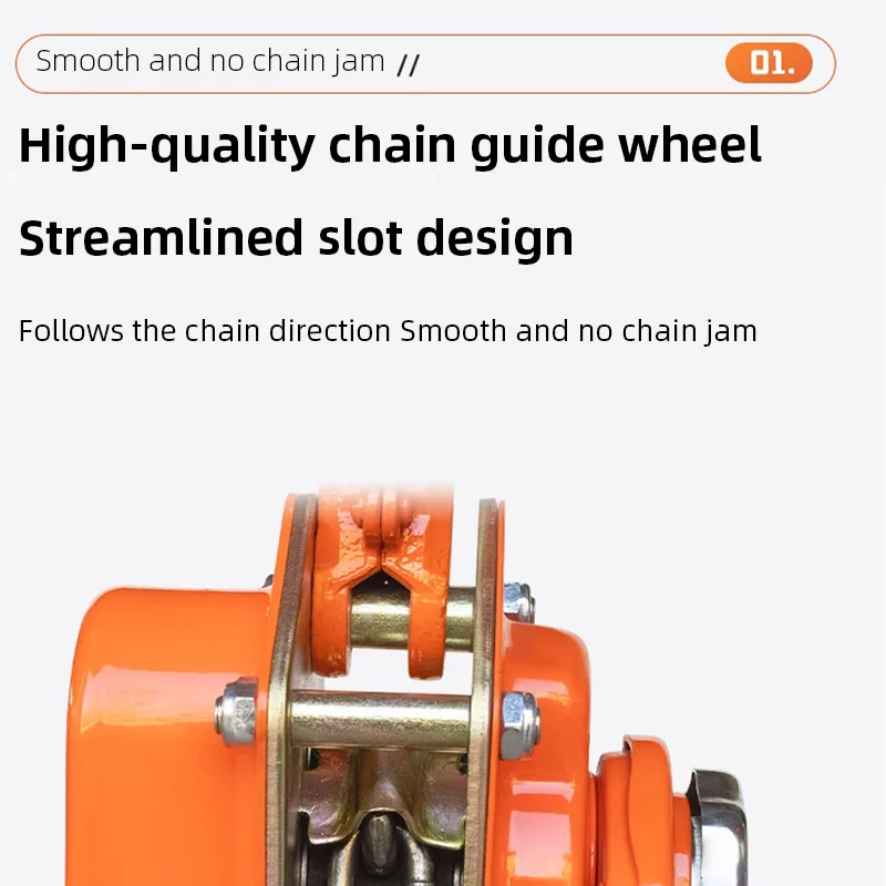 0.75 Ton/1.5 Ton/2 Ton Manual Ratchet Lever Hoist Hand Chain Coist Pulley Block Wire Rope Tensioner Lifting Fastening Tool
