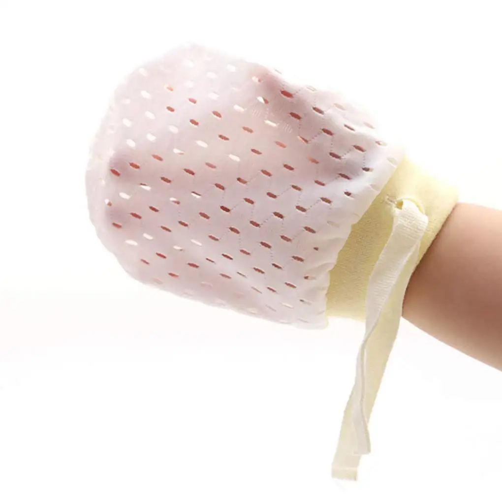 4 Pairs Nylon Baby Gloves Kids Accessories Protection Face Anti-grasping Scratch Mittens Mesh Boys Health Products