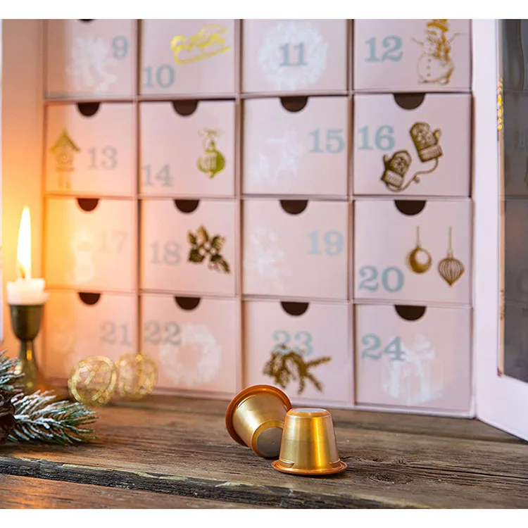 Customized query2023 Beauty Design Gift Packaging Custom Christmas Calendar Advent Boxes