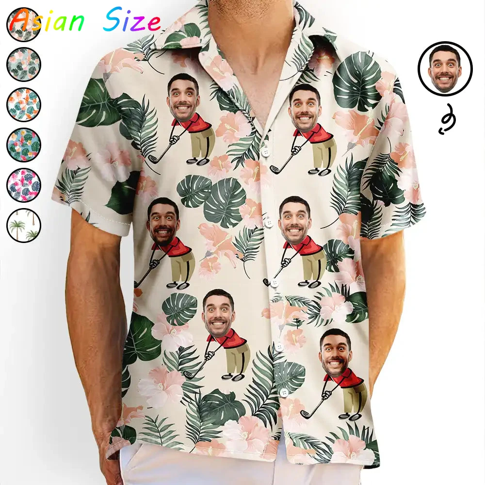 

Забавные тропические растения, гавайский стиль, с вашей фотографией, 3D-печать, пуговицы, сделай сам, гавайские рубашки, дизайн с коротким рукавом, блузки, одежда, топы