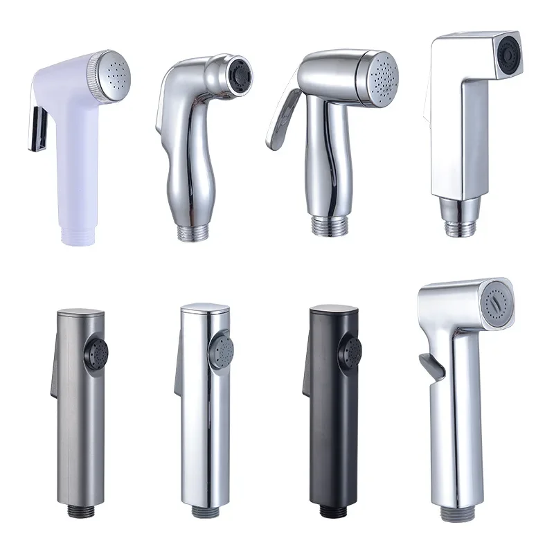 Toilet Companion Non-pressure Spray Gun Faucet Toilet Flusher Pressurized Handheld Nozzle Water Gun Female Washer