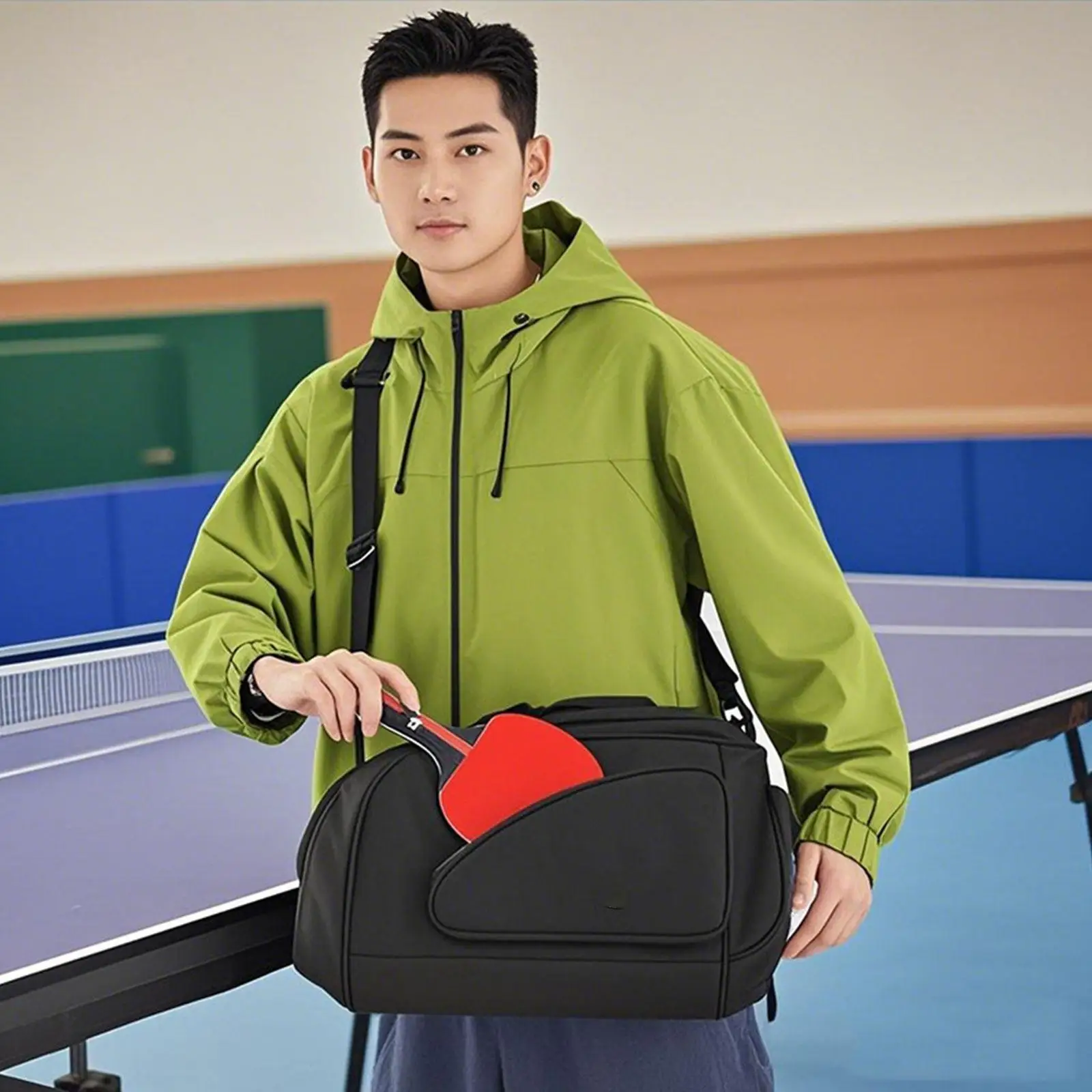 

Сумка для настольного тенниса с разделением на сухое и влажное отделения, спортивная сумка для ракеток для пинг-понга