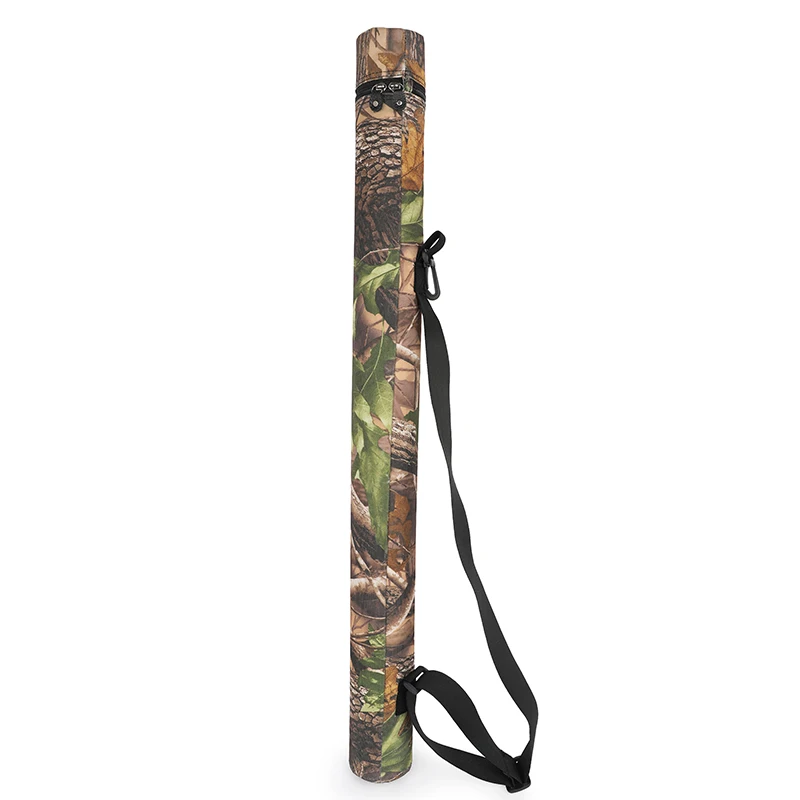 

1PC Arrow Quiver Camo Arrow Case PVC Tube Adjustable Shoulder High Capacity Arrow Pouch for Archery Wild Hunting Shooting Target