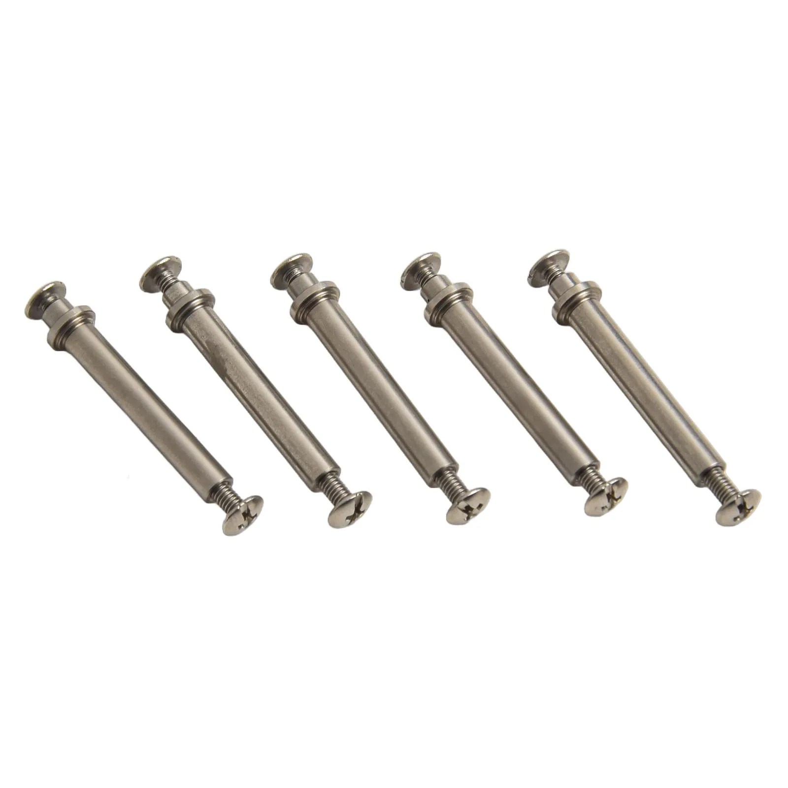 1/5 Stück Angelrollen-Griffstange, Kipphebelarm, Metall-Ersatzteil mit Schrauben für DIY-Reparatur, Silber, 28,9 x 4 mm – Detail 25
