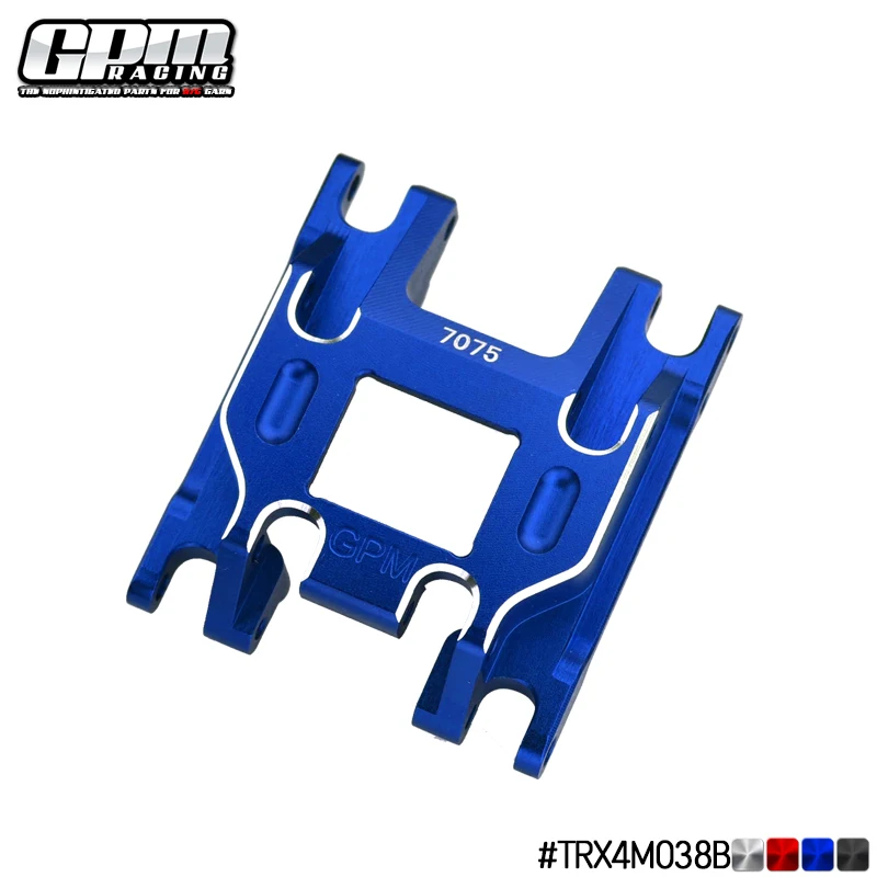 GPM Alloy 7075 Chassis Skid Plate For TRAXXAS TRX4M Ford Bronco Land Rover 97054-1