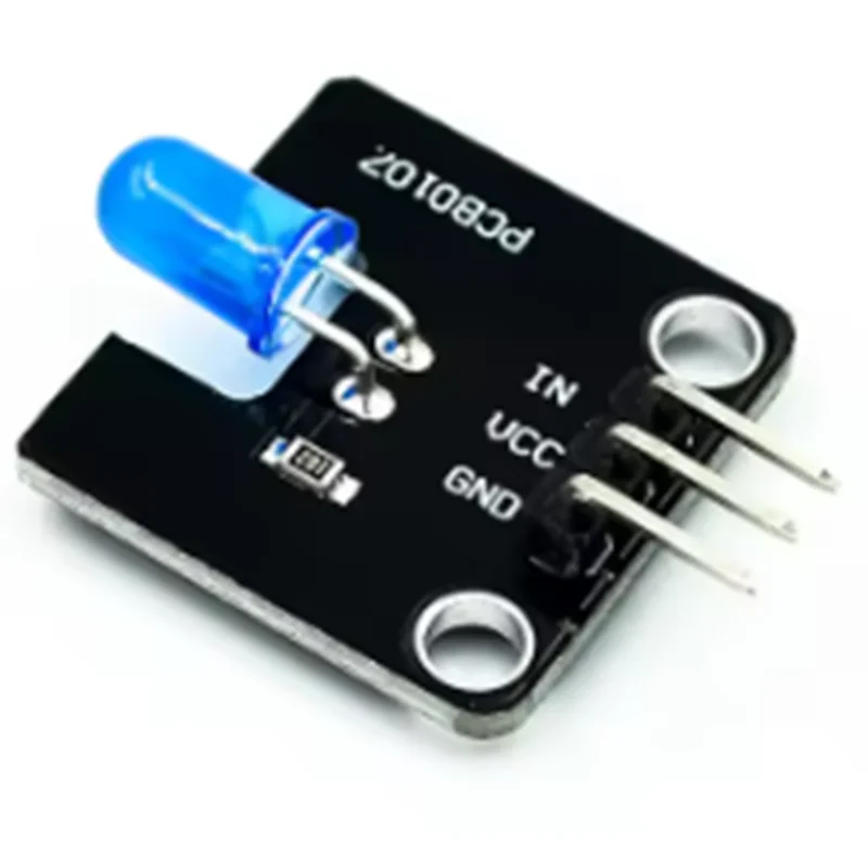 LED bead module white red yellow green blue 5mm LED development board R3 electronic building block board