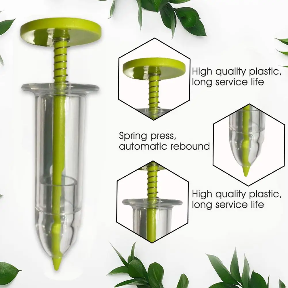 Mini Sowing Seed Dispenser Sower Small Spreader With Manual  Planter Hand Garden For Carrot Lettuce Grass And Spinach