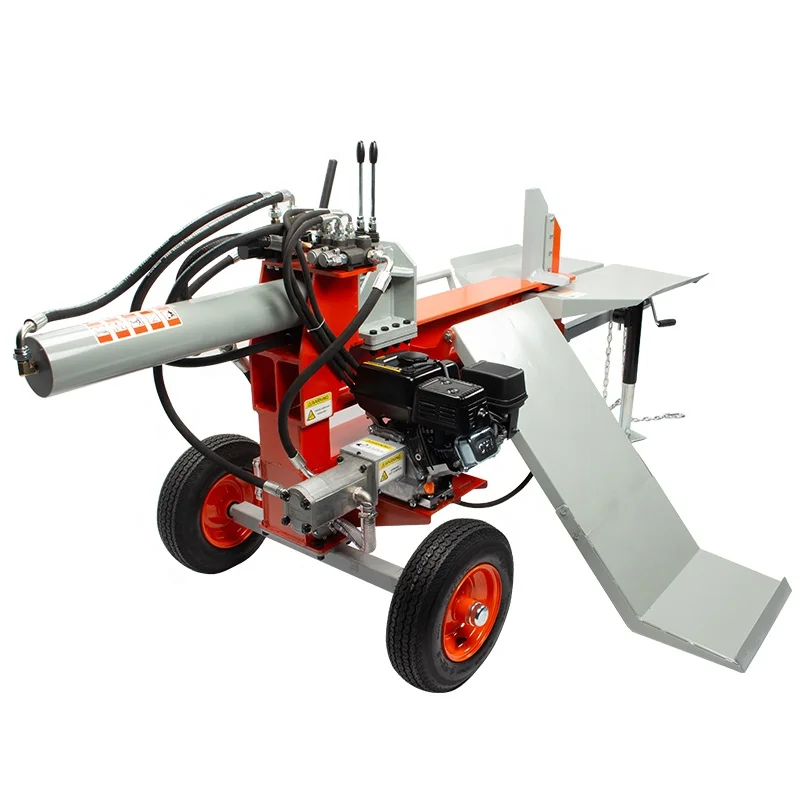 Engine Hydraulic wood 28t wood splitter Forest wood splitter