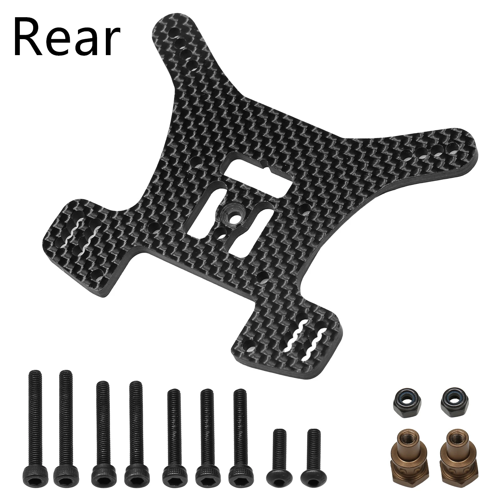 Carbon Fiber Front & Rear Shoc - Crepe Pan Carbon review and price