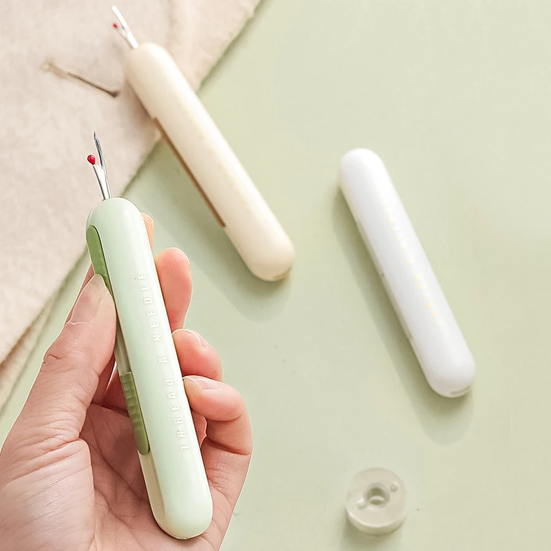 

Needle Threader Sewing Tools DIY Simple Threader Automatic Threader Quick Sewing Threader Tool For DIY Sewing Accessories