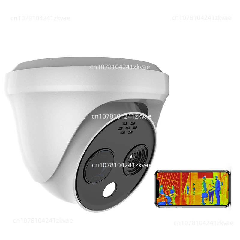 External Thermal Imagining Camera With Thermal Detection Outdoor  Infrared Night Vision Thermal Security Camera