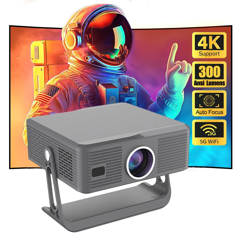 Mini Projector Portable - Tripskyスマートプロジェクター ワイヤレスLCDポータブル フルHD Android 13 ネイティブ1080p