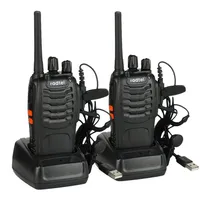 Radtel RT88 Rechargeable Walkie Talkie  Portable Two Way Radio Long Range for Audlt Business Travelling, hiking outdoor fishing