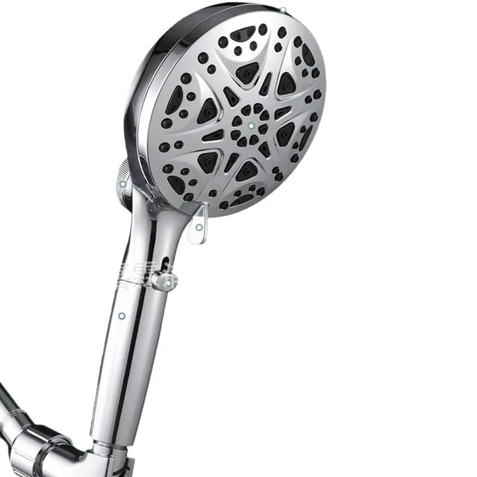 Cross-border foreign trade American  head 10 functions with filter spray gun pressurized handheld shower set showerhead