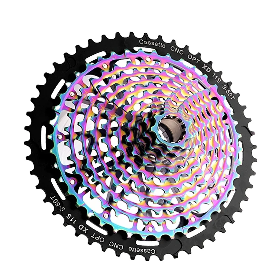 

12 Speed 9-50T 11 Speed 9-46T MTB Cassette Ultralight XD Freewheel For Mountain Bike Bicycle Sprocket CNC Hollow Steel Flywheel