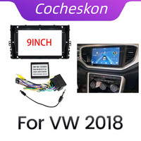2 Din Car Radio Frame Dashboard Fitting Panel 9\