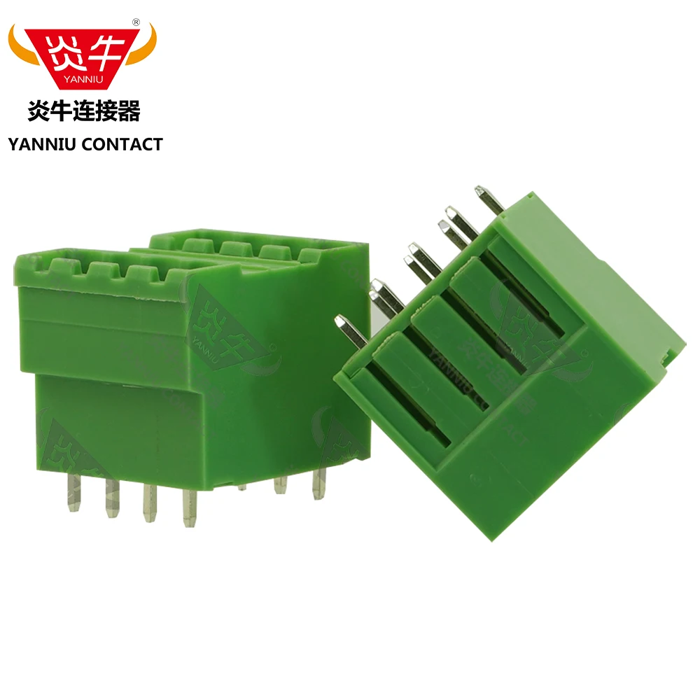 10Pcs KF2EDGVH 5.08 2P ~ 12P PCB CONNECTOR PLUG-IN TEMINAL BLOCK 2EDGVH 5.08mm 4PIN ~ 24PIN MDSTBV 2,5 G1 PHOENIX CONTACT