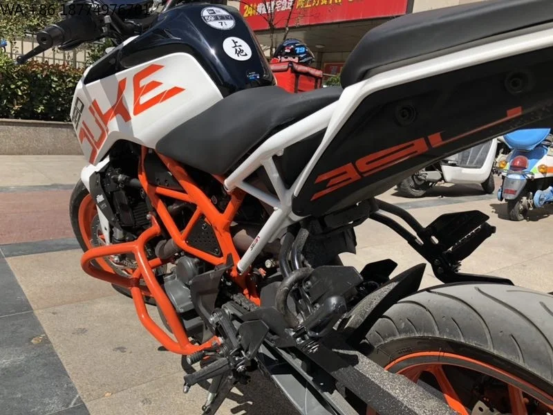 Orange Motorcycle Perfect Installation Crash Bar Engine Bar for Ktm Duke 390