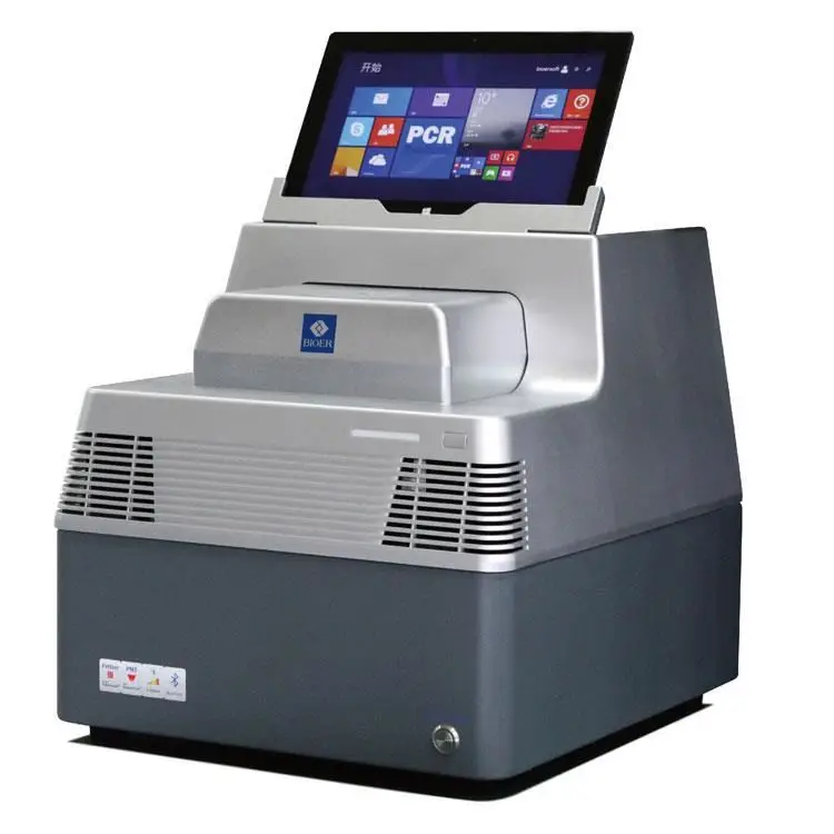 Touch Screen Gradient  Detection System Real Time Pcr Machine Qpcr Thermocycler