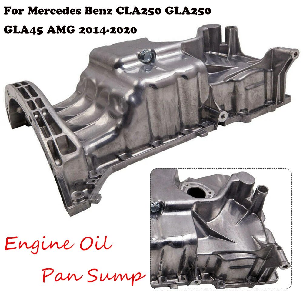 Durable Engine Oil Pan High-Quality Replacement Engine Oil Pan Fits For 2014-2019/ 2015-2020 Mercedes-Benz CLA250 NEW