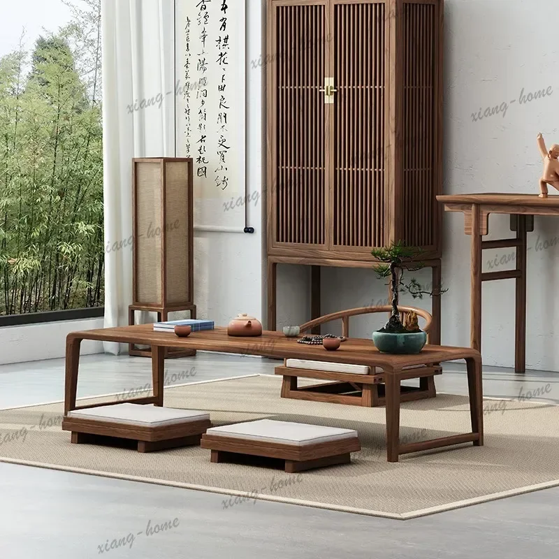 LJY Retro Homestay Coffee Tables Leisure Multi-functional Simple Windowsill Coffee Tables Tea Wooden Furniture Столик MH40CJ