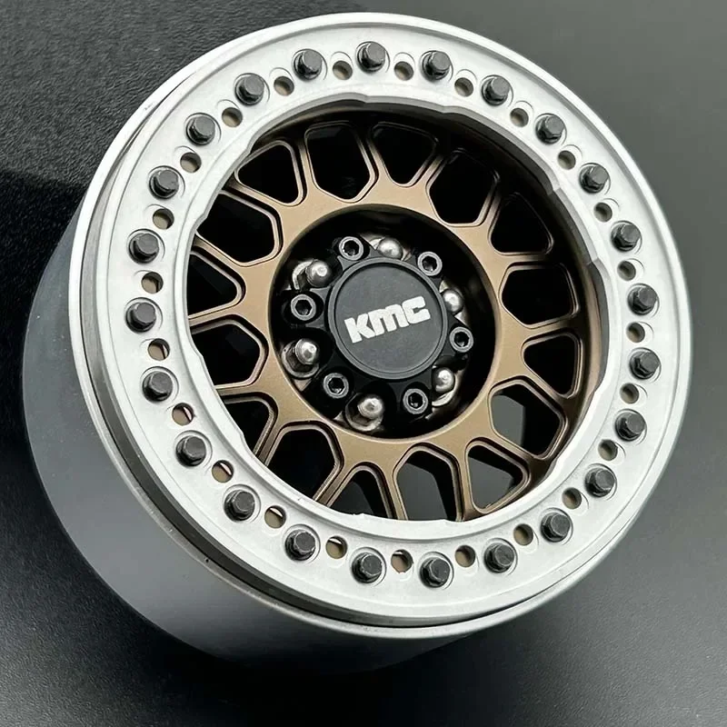 1.9 2.2-inch Kmc Metal Wheel Hub for 1/10 RC Crawler Car Traxxas TRX4 AXIAL SCX10 RC4WD D90 90046 TRX6 G63 Tank 300 Wrangler Car