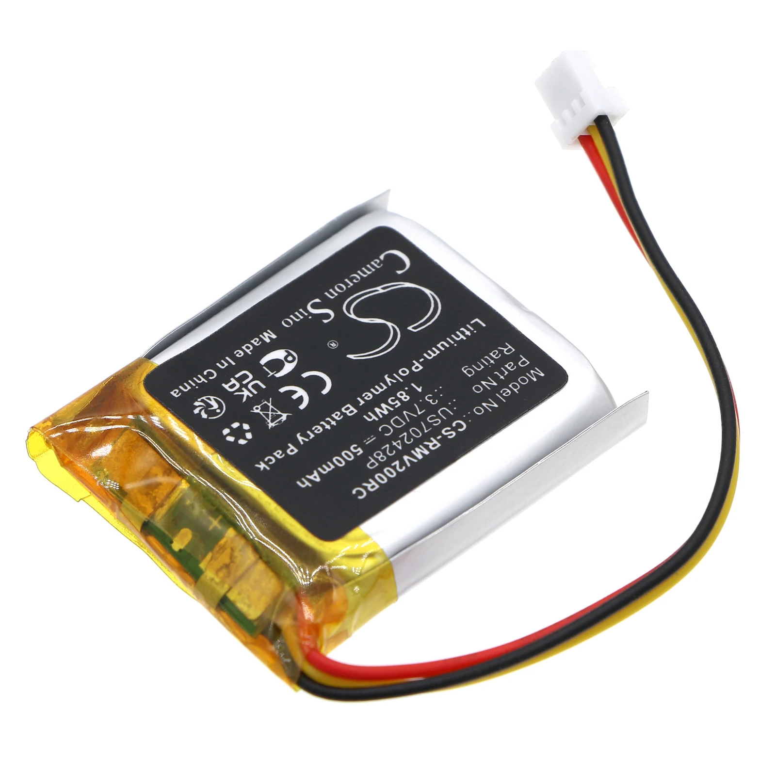 CS Replacement Battery For RAZER Cobra Pro, Deathadder V3 Pro, RC30-030501, RZ01-0439, RZ01-046