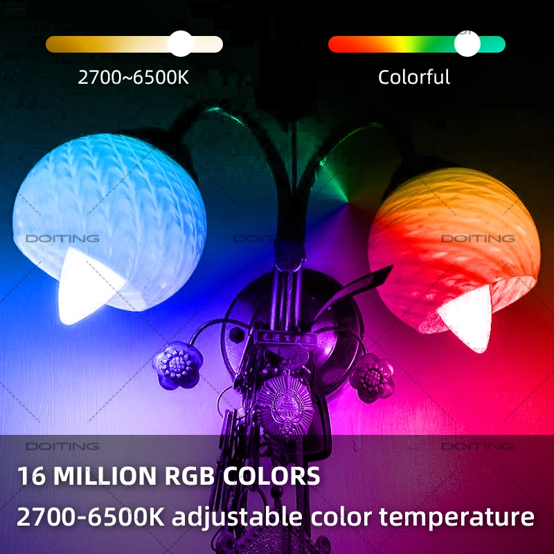 Tuya Smart Wifi Bluetooth Led Candle Light Bulb AC220V E27 E14 RGB Colorful Lamps 5W Works With Alexa Google Home Voice Control