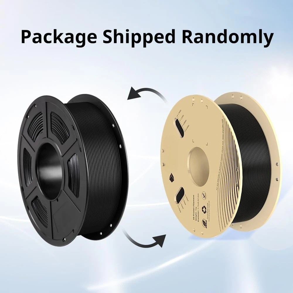 PLA 3D Printer Filament Bundle, RFID PLA Filament, 1.75mm Dimensional Accuracy +/- 0.02mm, 1KG Spool, 4KG, Peach Pink