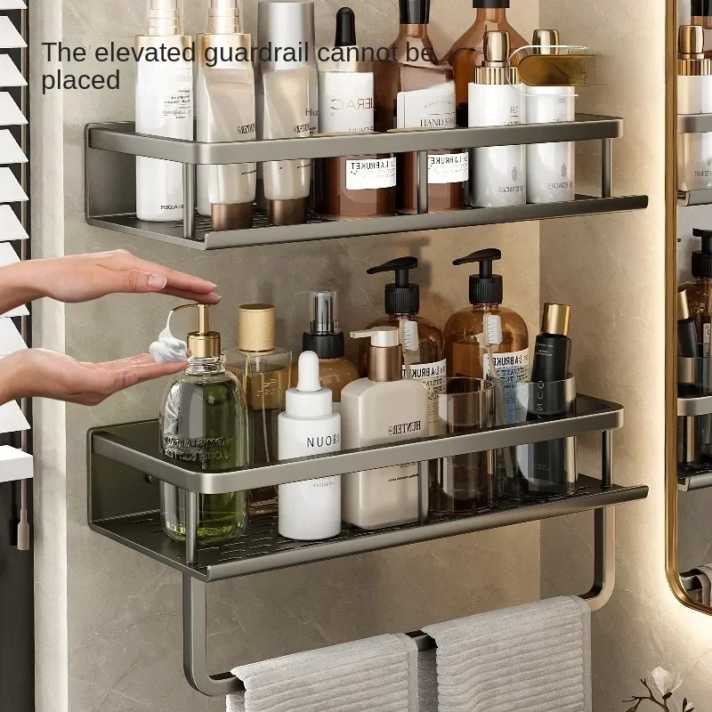 Wall-mounted Toilet Storage Rack, Non-perforated Washstand, Affordable Luxury Bathroom