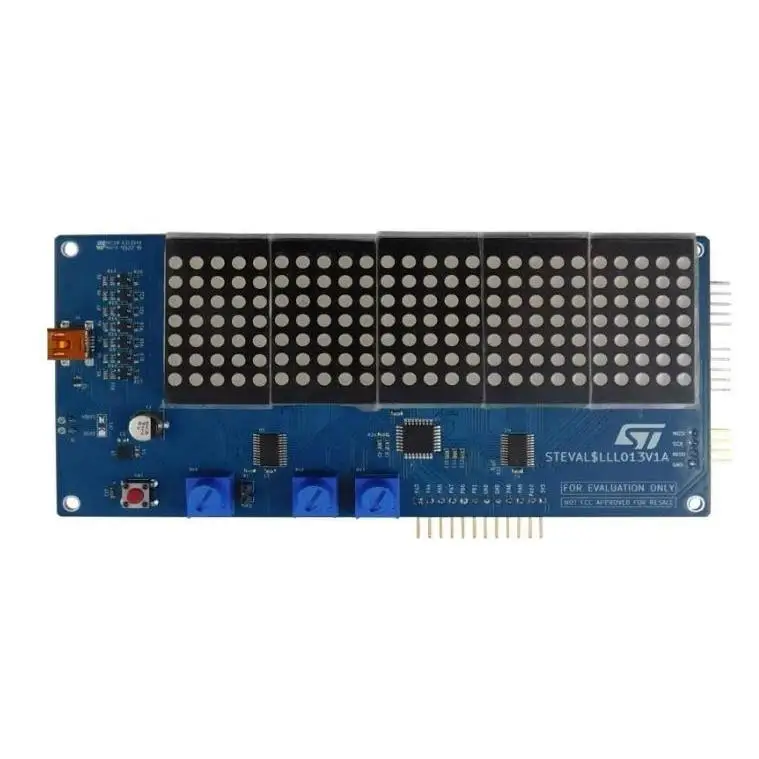 STEVAL-LLL013V1  7x25 LED Matrix panel based on STP16CPC26 ESP32