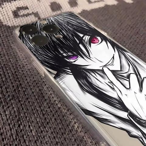 Чехол для телефона Samsung Galaxy S10 S20 S21 S22 S23 S24 S25 NOTE 10 20 ULTRA с рисунком в стиле аниме, выполненным от руки