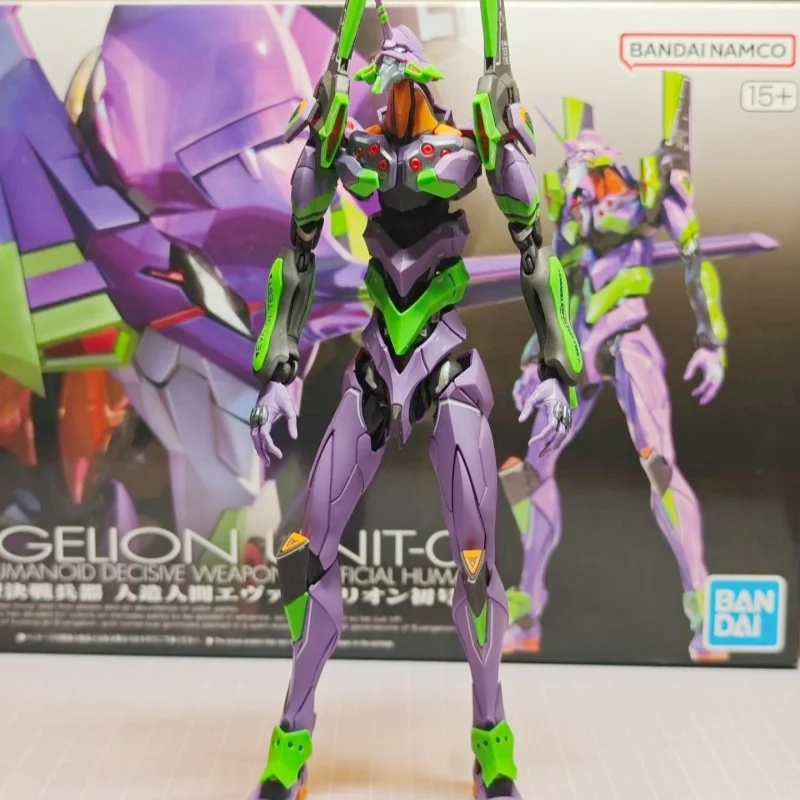 

В наличии: Коллекционные фигурки RG EVANGELION UNIT-00 -01 -02 Bandai, аниме-модели, игрушки, подарки, сувениры