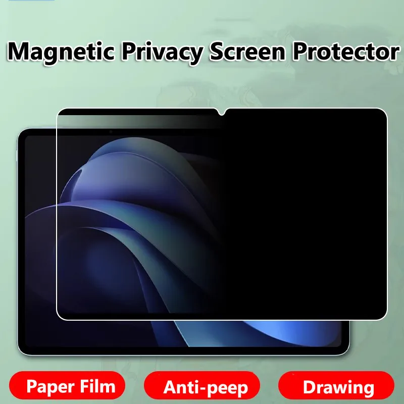 

Magnetic Screen Protector Paper Flim Like Writing for IPad Pro 13 2024 7th 5 6 Air Pro1 2 4 5 2020 2019 2021 2022 Pro 9.7 Mini 6