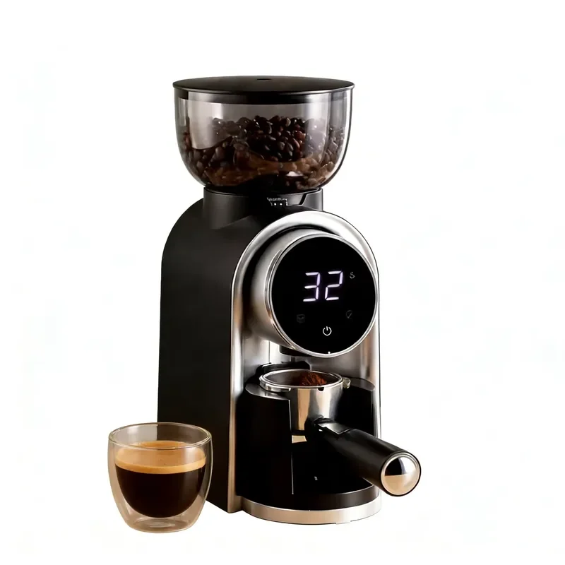 Electric Coffee Grinder Multifunctional Bean Mill for Espresso French Press Drip Brewing Home Kitchen Appliance Stainless