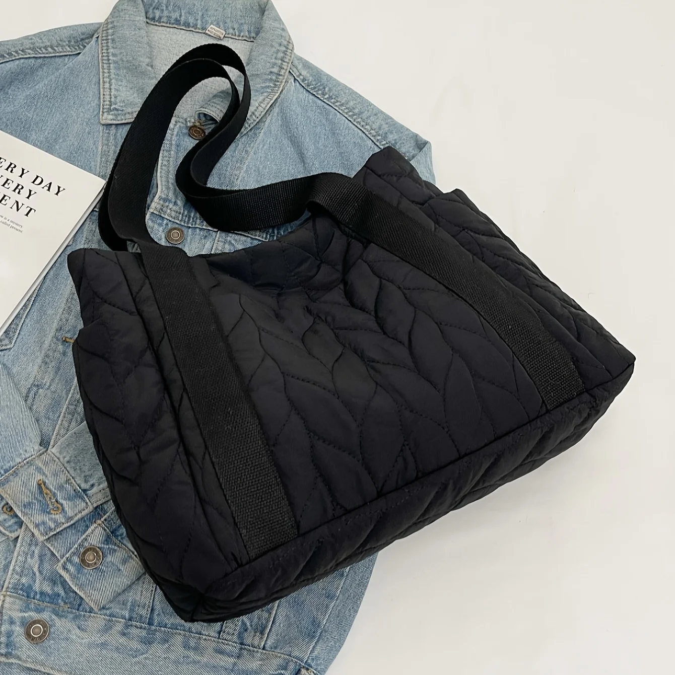 Minimalist Women's Shoulder Bags Large Capacity Multiple Pocket Tote Bag Daily Commuting Handbag For Women - view 6