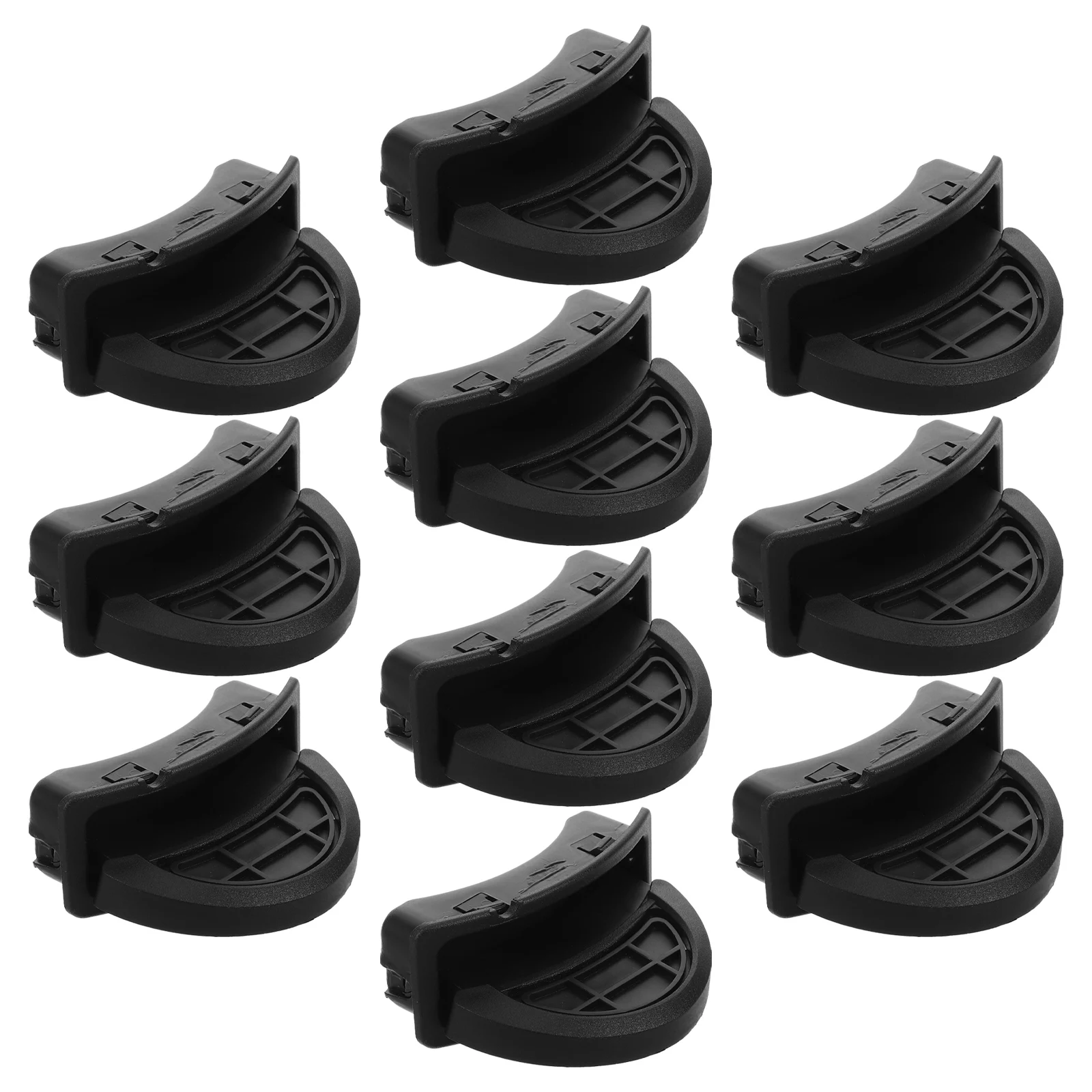 

10pcs Trash Can Pedal Replacement Plastic Foot Pad for Bathroom Bedroom Office Garbage Bin Household Accessories