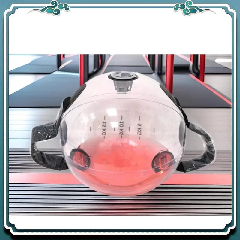 Sports Weightlifting Water Filled Adjustable Transparent Fitness Training Water Ball Multipurpose Soft Safe Water Bag Eco-Friend