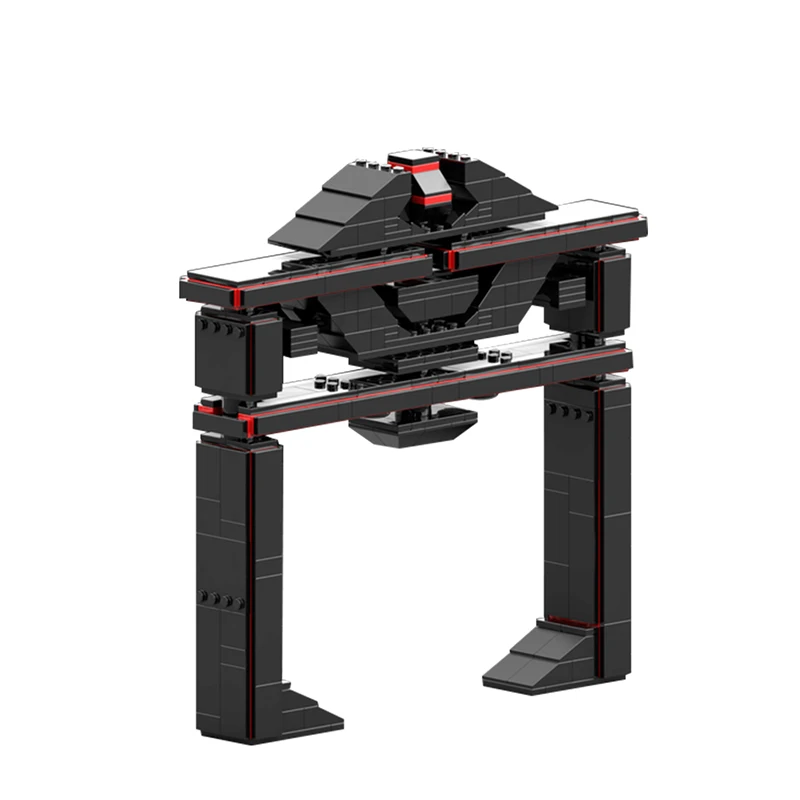 Gobricks MOC high-tech Classic Tron Recognizer Building Blocks set Intelligent  Recognizer Mode Bricks Toys for Children Gift