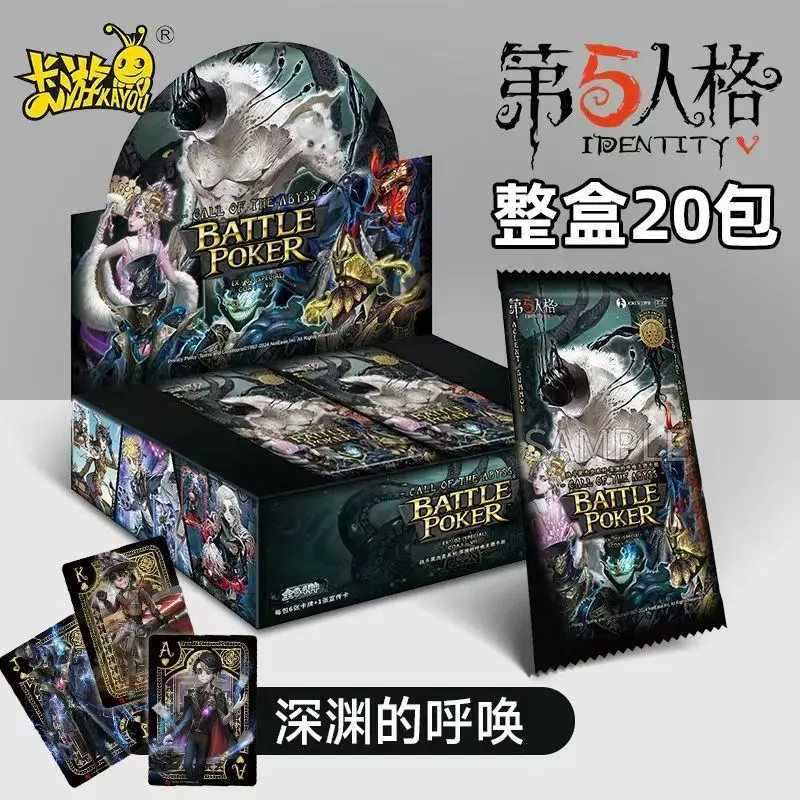 kayou-new-identity-v-cards-battle-poker-ex-coa-card-lydia-jones-freddy-riley-rare-anime-character-collection-card-toys-gifts