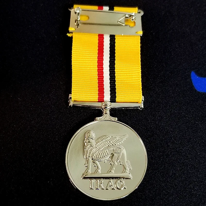 British Empire Campaign Medal Yellow Ribbon Medal pendant, replica crafts