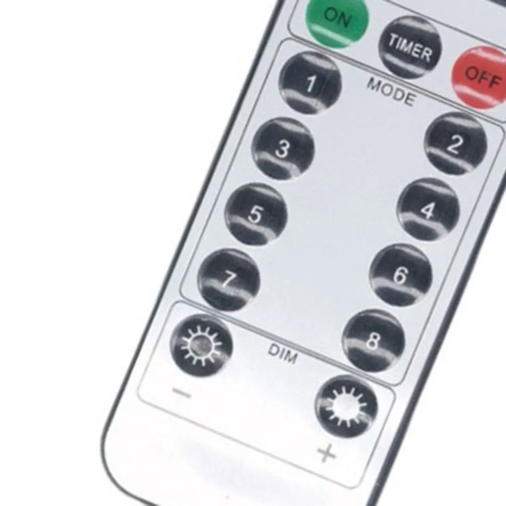 USB Circuit Board 8 Modes 5V Strips Light Remote Controller Led Light Remote Replacement Fit for 100LED/200LED for Holiday Party