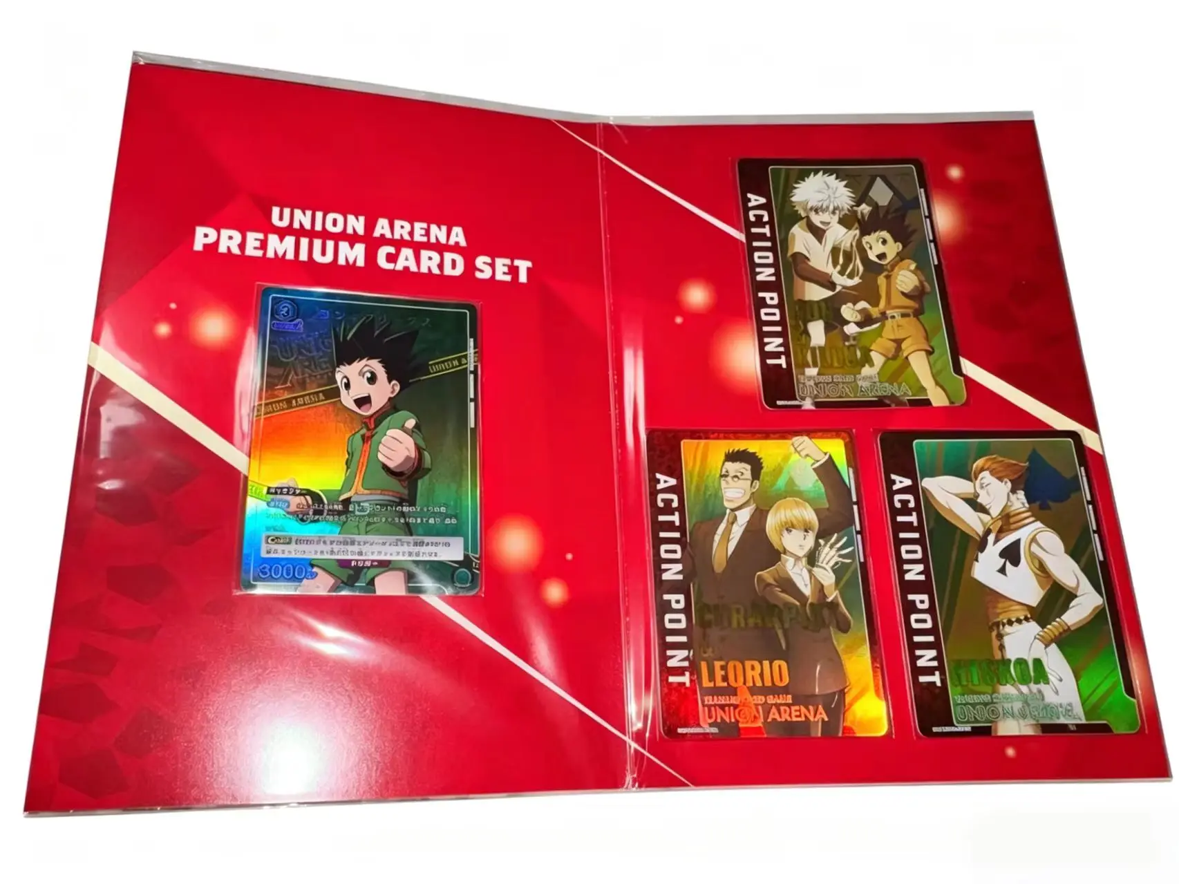Union Arena Premium Card Set Hunter X Hunter Jujutsu Kaisen Code
