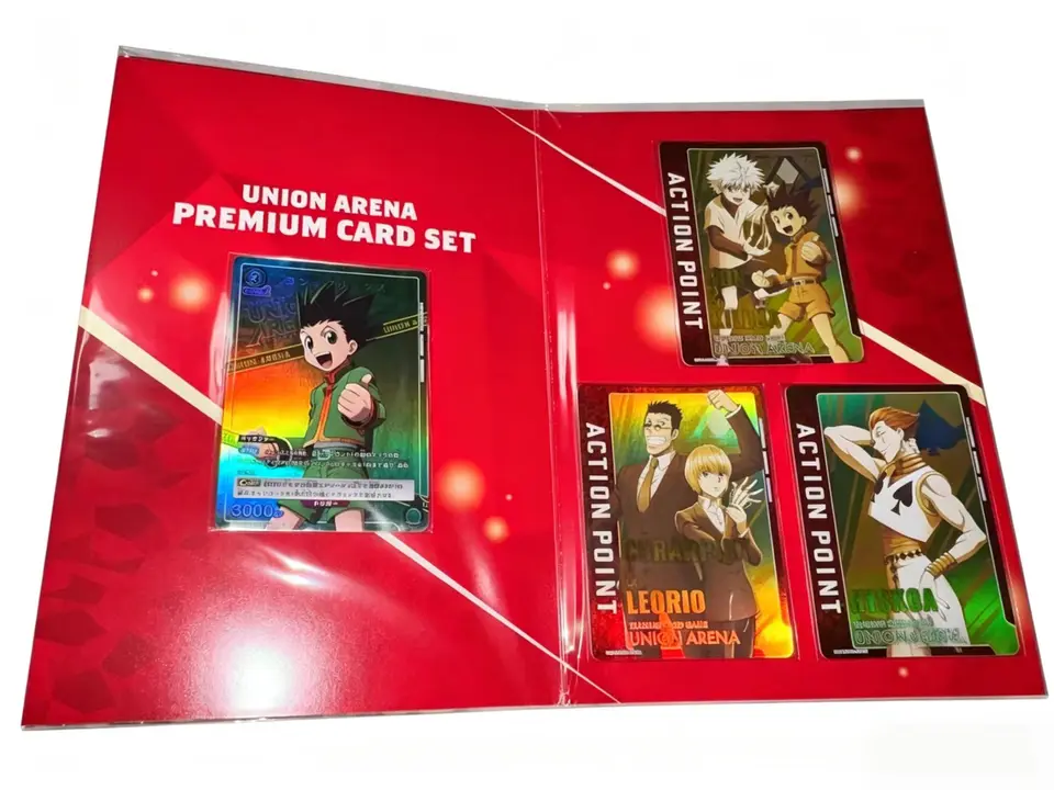 Union Arena Premium Card Set Hunter X Hunter Jujutsu Kaisen Code