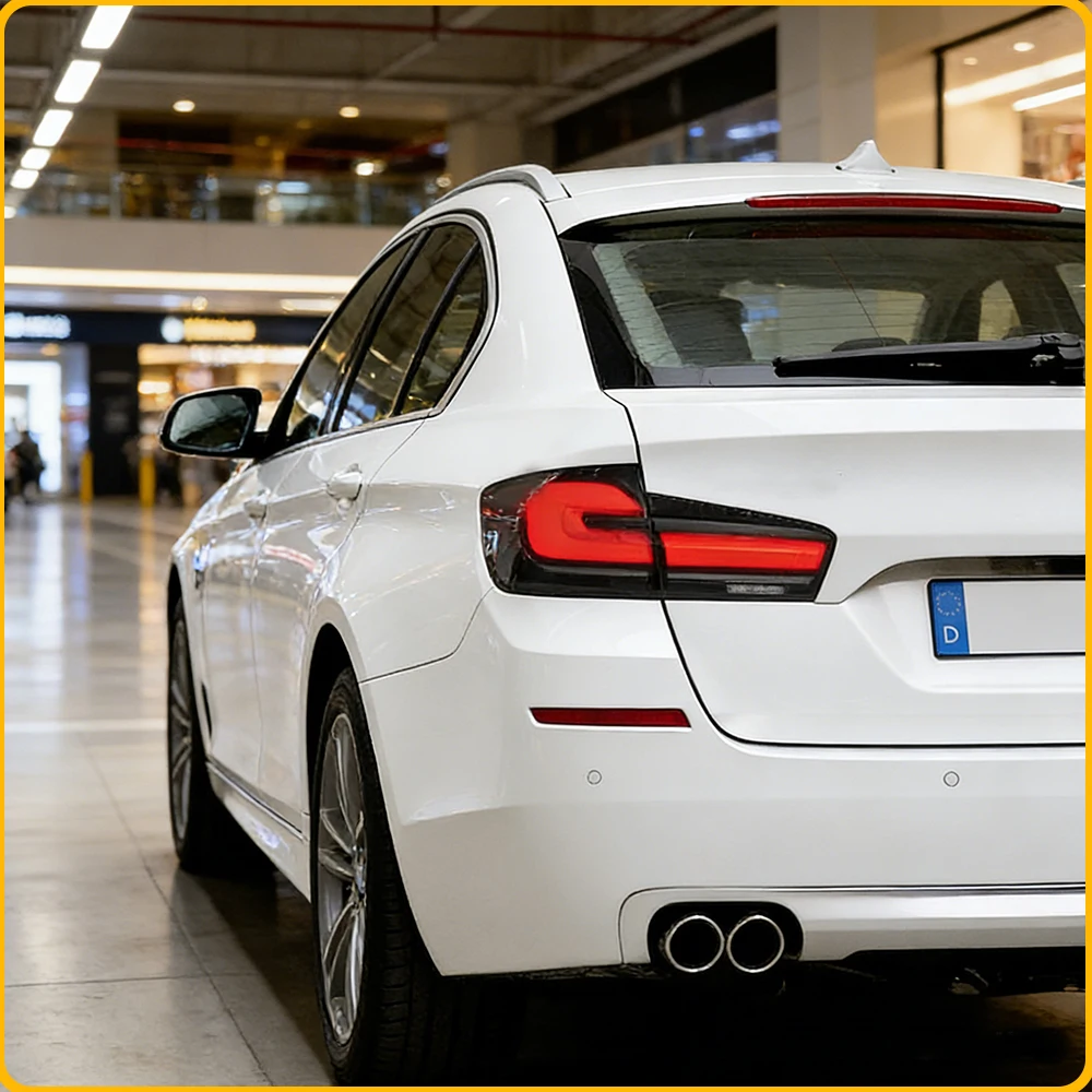 For BMW 5 Series Touring F11 2011-2016 Modify G30 Style Auto LED Dynamic Car Taillights Assembly Accessories Tool Plug and Play