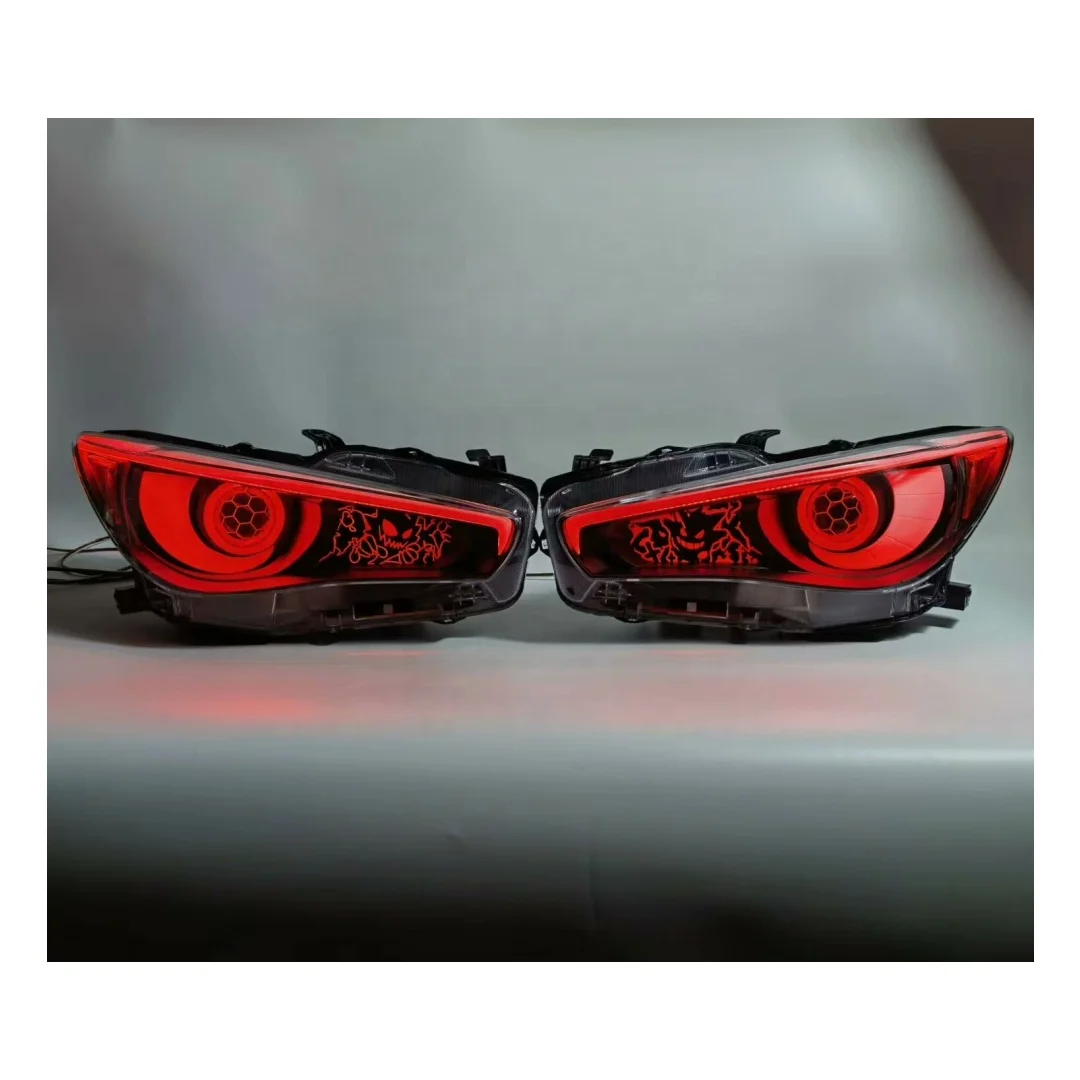

2pcs For Infiniti Q50 LED Headlights Venom Series RGB Modified Headlights Support Personalization