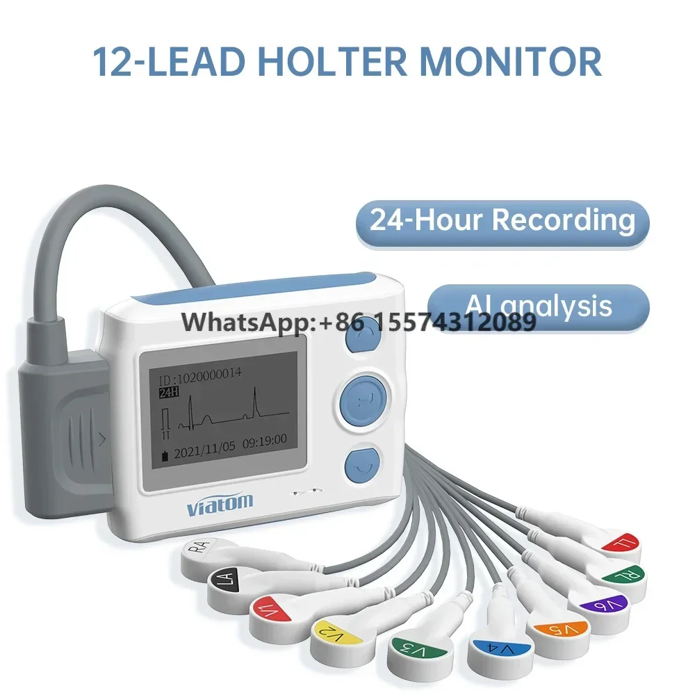 Viatom Th12  Machine 12 Channel Holter   Portable    Holter Recorder